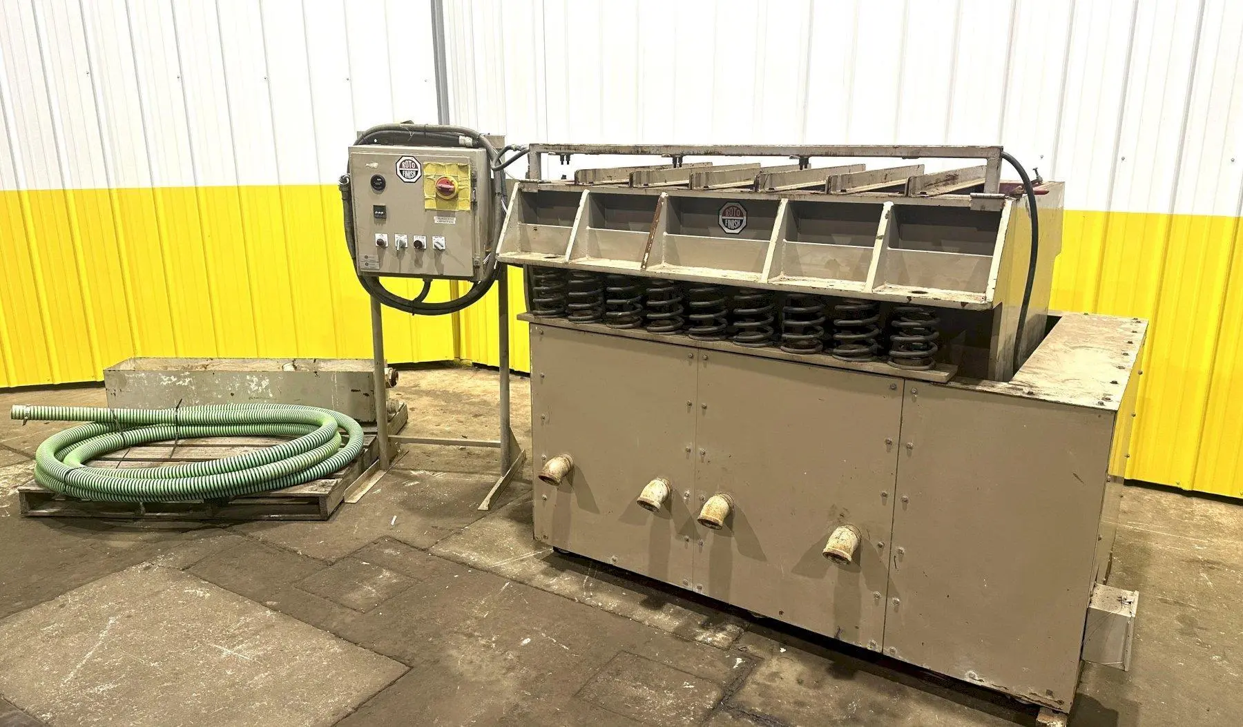 60" ROTO-FINISH MODEL #6072 WET TYPE VIBRATORY PARTS FINISHER: STOCK #18227