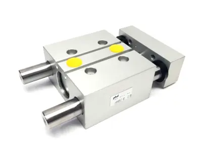 SAH125X1-J4-M, SAH1 25 X 1 -J4-M | PHD SAH125X1-J4-M Compact Pneumatic Thruster Slide 25mm Bore 1" Stroke/Travel - Used