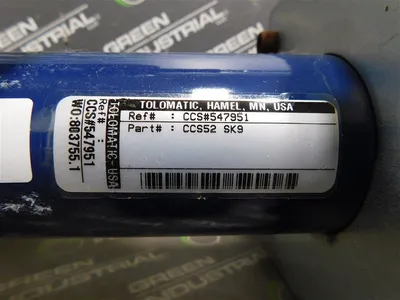 Tolomatic CCS52 Cable Cylinder Size 52 Stroke Length 9 2" Hydralic Bore New