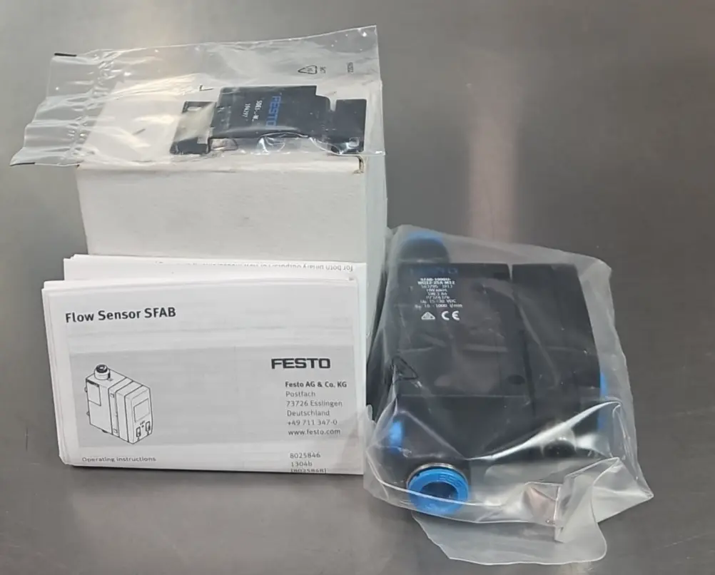 Festo SFAB-1000U-WQ12-2SA-M12 flowmet Loc5D34