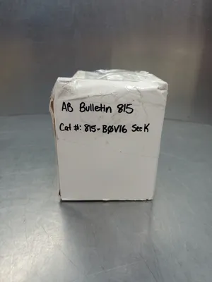 Allen-Bradley 815-B0V16 Ser. K Manual Reset Overload Relay. 4B-40