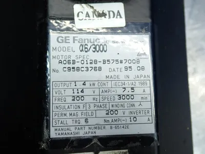 Used FANUC A06B0128B575#7008 Motors (misc) Ohio US | HGR 24 #887340