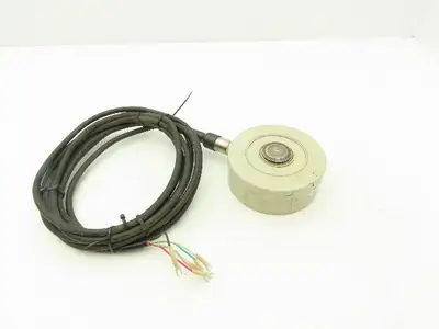 Kyowa LCK-A-200KN Thin Compression Load Cell 200 Kilo-Newtons 1-10V With Cable