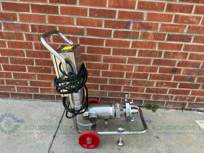 Used FRISTAM FPX731-160 CENTRIFUGAL PUMP W/STAINLESS 1 1/2 HP MOTOR, 480V, CONTROLLER Pumps | Equipment Lab #486507