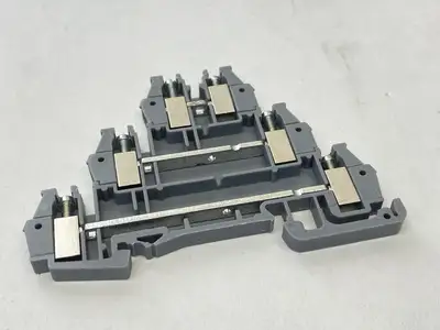 Used Morsettitalia Terminal Block 3-Level Gray 2.5mm LOT OF 10 Terminal Blocks Michigan US | Maverick Industrial Sales #1394922