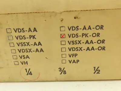 Allenair VDS-OR-PK Pneumatic Solenoid Valve 1/4"NPT 120V