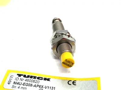 USED TURCK UPROX INDUCTIVE SENSOR NO CONTACT PNP OUTPUT 4600620