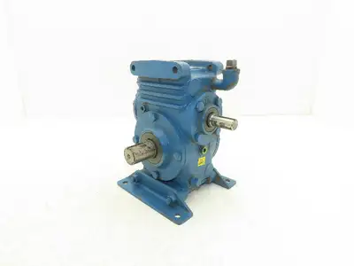 Cone Drive H020A055-5 Speed Reducer Gearbox 30:1 Ratio .92Hp 58rpm Dual Input
