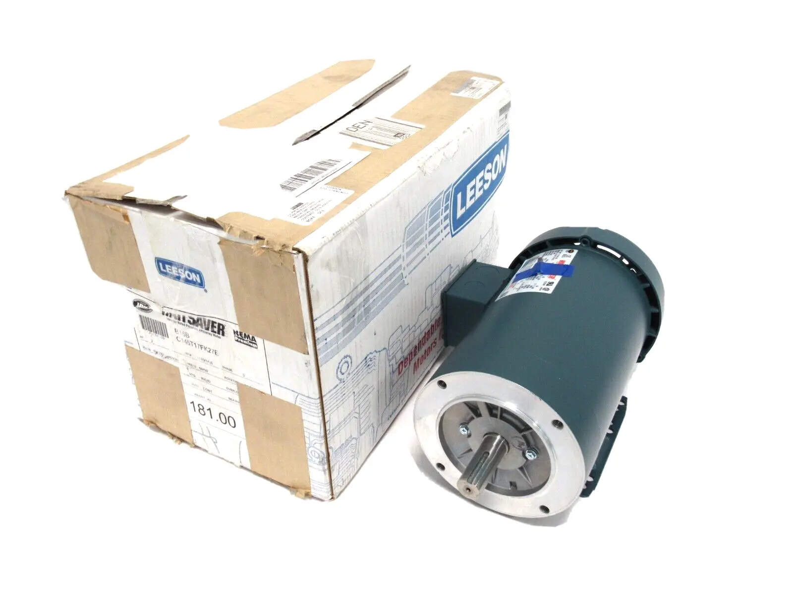 NEW LEESON 121181.00 MOTOR 2HP 1745 RPM 208-230/460V