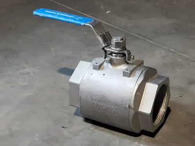 316 - 3" Full Port Stainless Steel Ball Valve 1500WOG
