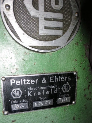 USED 1978 PELTZER & EHLERS NKW-12