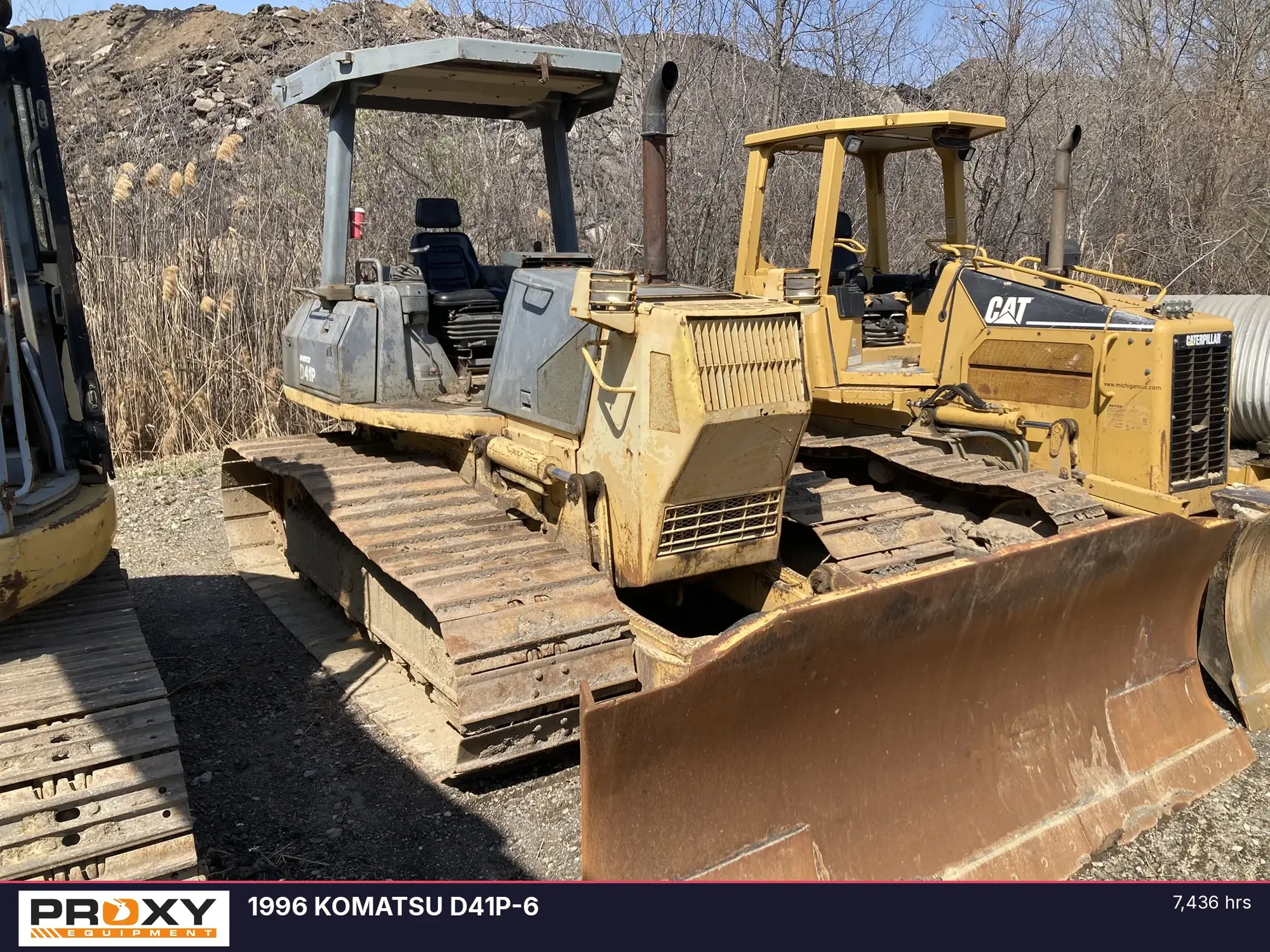 Used 1996 KOMATSU D41P-6 Bulldozers Michigan US | Proxy Equipment #1388671