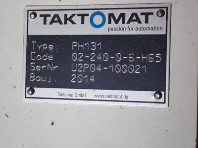 USED 2014 TAKTOMAT PH131