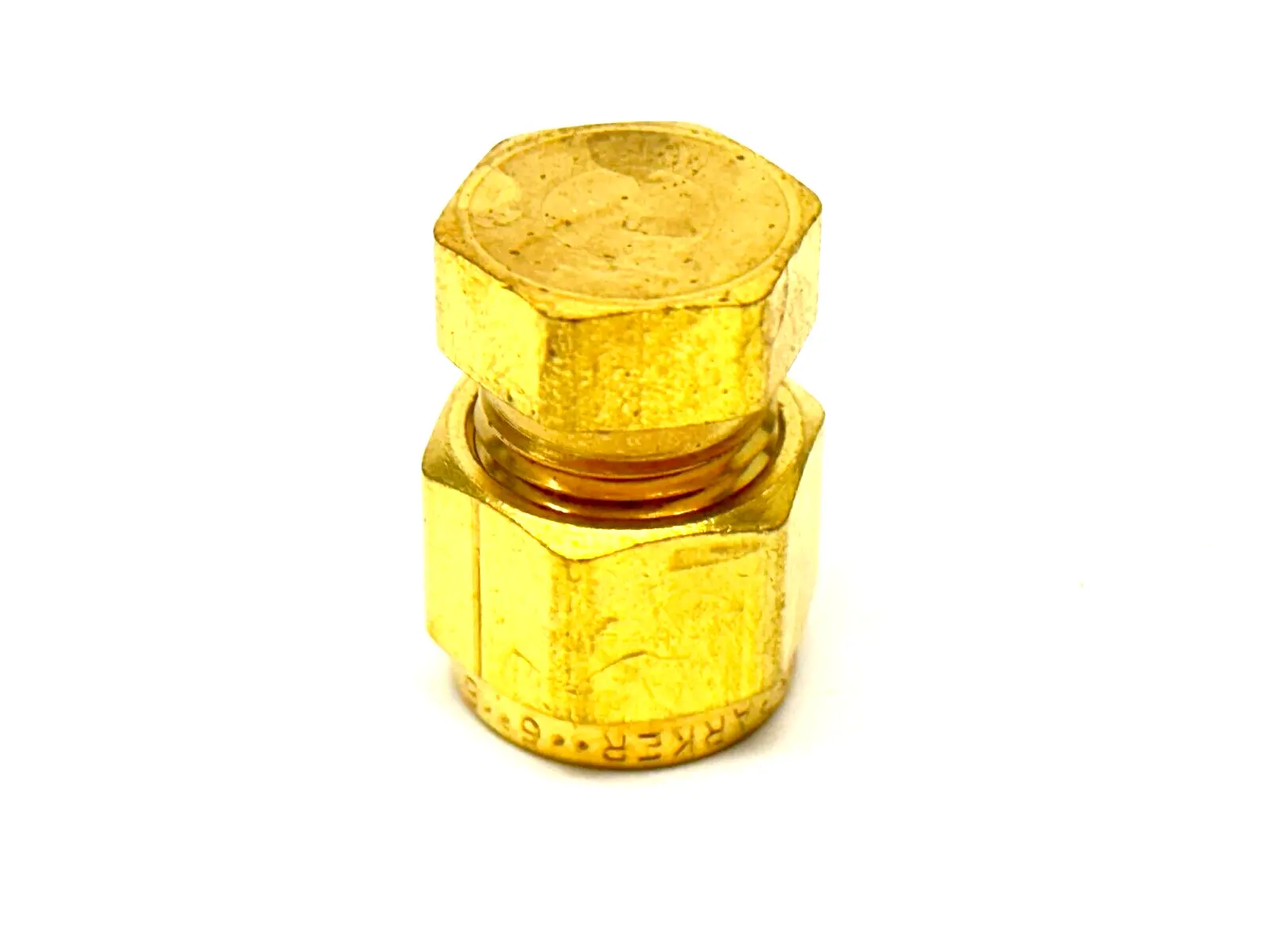 10BLEN10-B | Parker  5/8" Compression Tube End Cap Brass - New Other