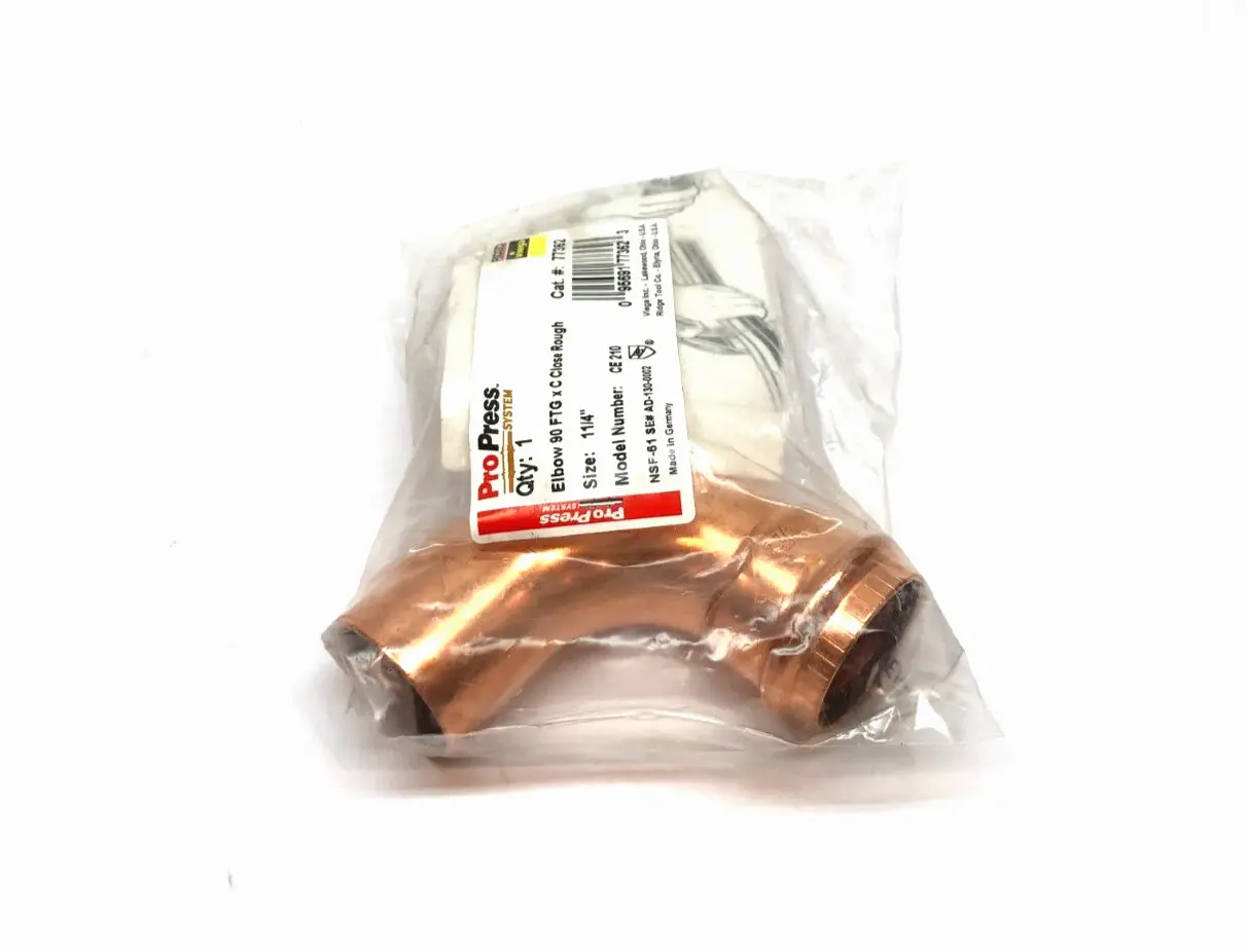New | in-Stock Viega Propress 90-Degree Elbow, 1"-1/4" Plumbing Equipment Michigan US | Maverick Industrial Sales #1396969