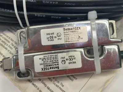 New | in-Stock ABB Magnetic Safety Switch Non-Contact SENSE 10 EX SS 5M CBL 2NC/1NO Switch Parts Michigan US | Maverick Industrial Sales #1391065