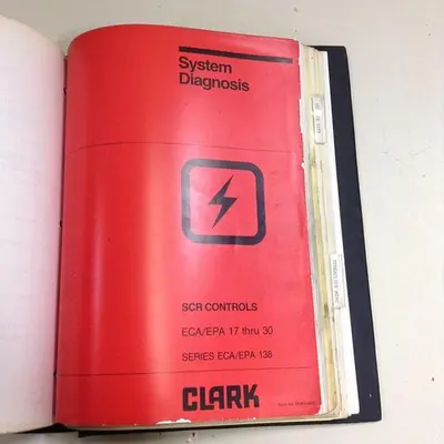 USED CLARK EQUIPMENT SCR MANUALS