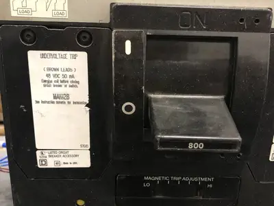 USED SQUARE D MHL3680036DC1680