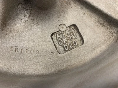 Durco MK2 Rear Cover 10" Pattern#: CT47289A 9K1109 A744/CN7M/D20