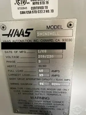 Used 2008 HAAS SUPER MINI MILL Vertical Machining Centers Arizona US | KD Machinery #1545642