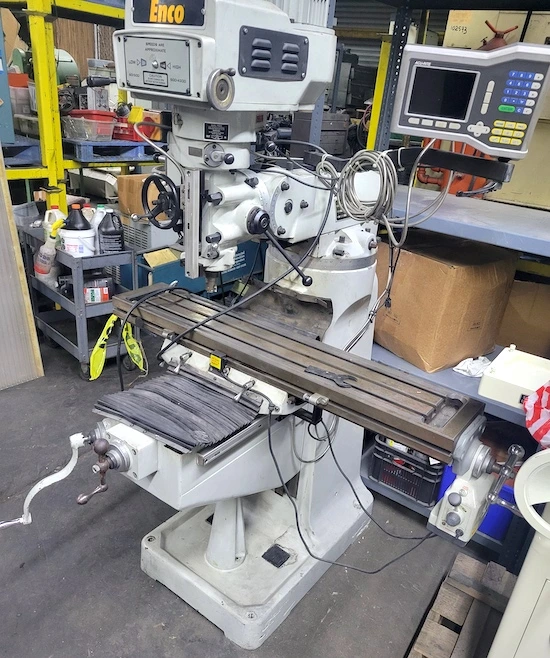 Used ENCO 414-2290, SERIAL # 131635, YEAR OF MANUFACTURE 2015 Vertical Mills Florida US | Holland Machinery Co. #944284