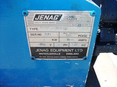 Jenag 1200 Liquid Strainer 300mm Dia