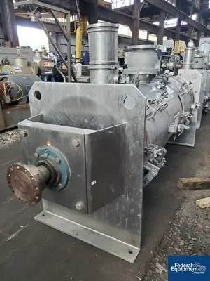 USED Processall 42 Cu Ft Processall Plow Mixer, Model 1200HL, 304 S/S
