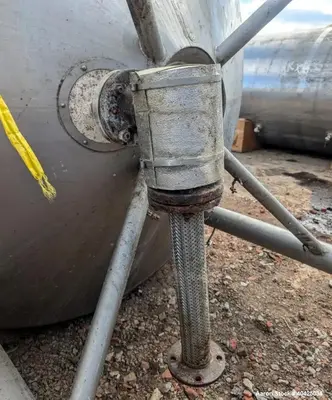 Used DCI Twin Motion Kettle, 3,000 Gallon | 316 Stainless Steel | Jacketed 150 PSI | Twin Agitators with Scrapers | Built 2007 | NB# 6749