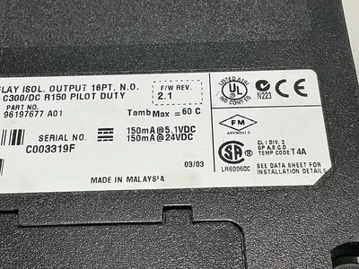 USED ALLEN BRADLEY 1756-OW16I SERIES A