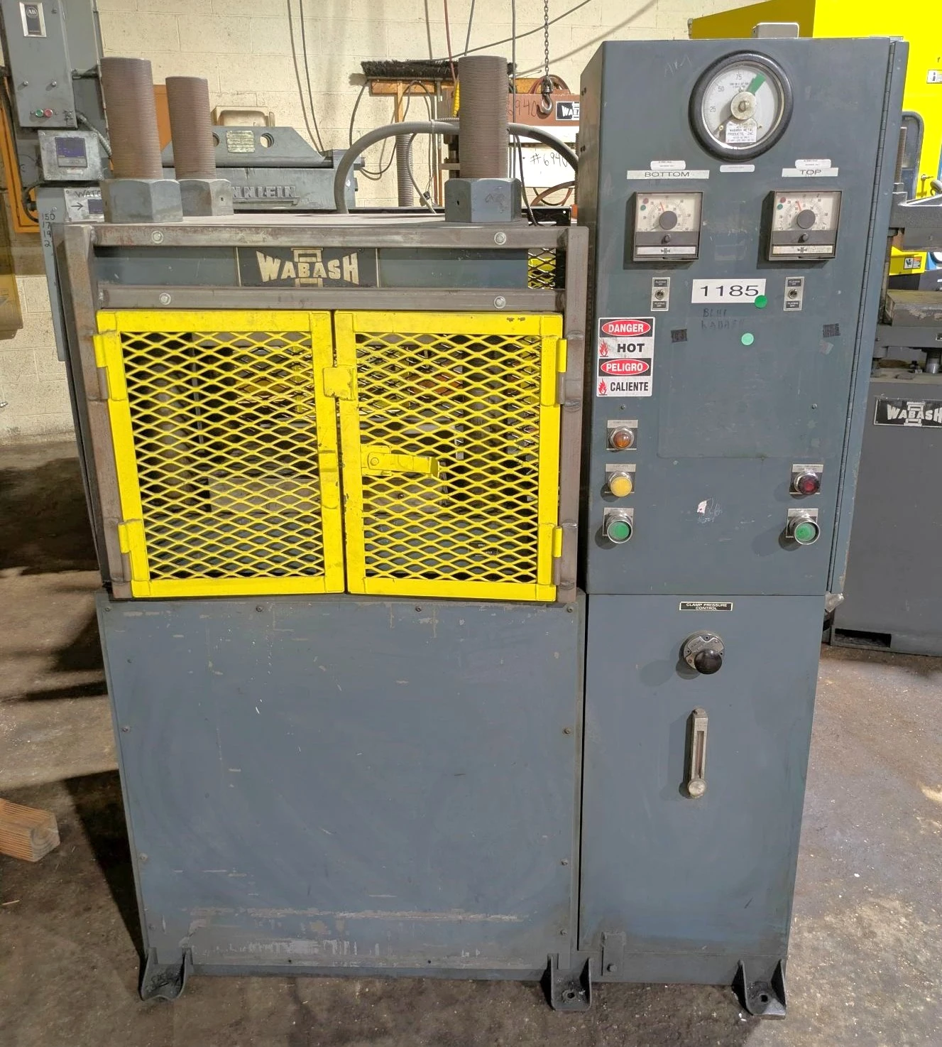 Used WABASH WABASH 100-1515-2TM PRESS Hydraulic Presses Michigan US | Alma Machinery #1424488
