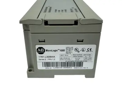 USED ALLEN BRADLEY 1761-L32BWA MICROLOGIX 1000 CONTROLLER SER. E FRN: 1.0