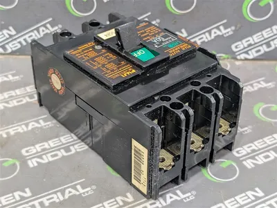 Fuji Electric EA53B Auto Breaker 50 Amps BB3BEB-050 Auxiliary Switch Used