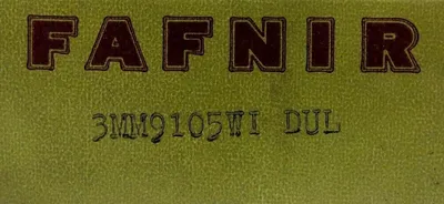 NEW FAFNIR 3MM9105WI DUL SUPER PRECISION BEARING SET 3MM9105WIDUL