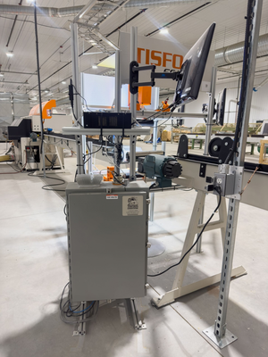 Tisfoon Optimizing Wood Scanner Defect Chop Saw and Sorting Line - 2020 Machine!