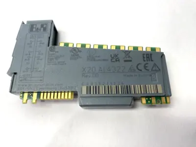 USED B&R REV. D0 ANALOG INPUT MODULE 4-INPUTS 12-BIT CONVERTER