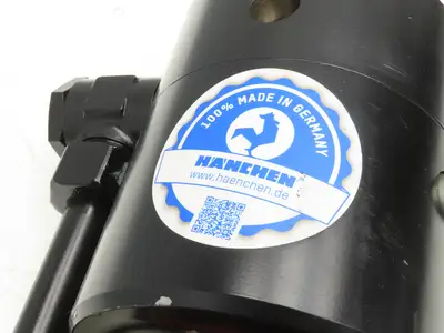 Hanchen Servocop Hydraulic Cylinder 80mm Bore 173mm Stroke Clamp Manifold *READ*
