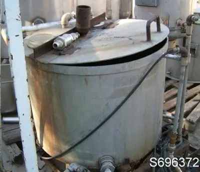 Tank, 75 Gallon, S/st, 30" x 22", FB, Hinged Cover, #S696372