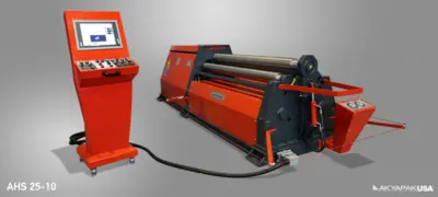 USED AKYAPAK 4 ROLL PLATE ROLLS