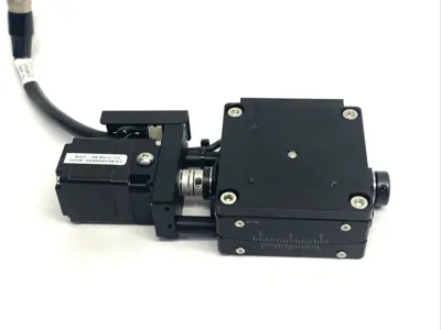 Used Suruga Seiki 1-Axis Motorized Goniometer Stage Module, φ60mm Stage Linear Actuators Michigan US | Maverick Industrial Sales #1394303