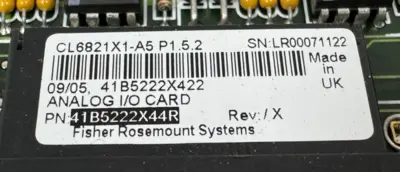 USED ROSEMOUNT CL6821X1-A5 P1.5.2