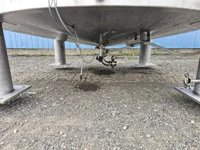 Used ADI Laval 2100 Gallon Tank, 304 Stainless Steel