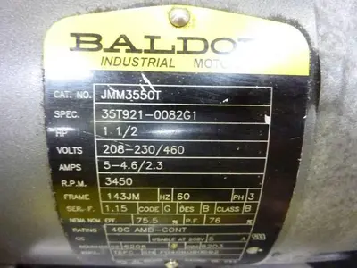 USED BALDOR JMM3550T