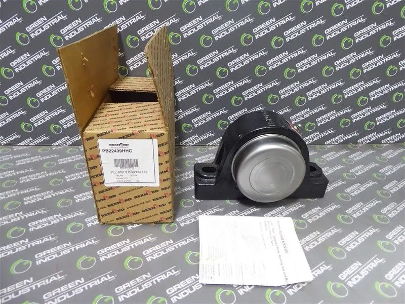 Rexnord PB22439HHC Pillow Break Spherical Roller Bearing 2-7/16" Bore NEW