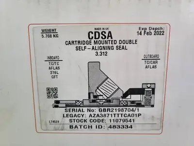 NEW AESSEAL AZA3871TTTCA01P