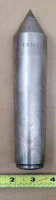 DEAD CENTER 5MT, 8IN OAL, TAPERED SHANK / MORSE TAPER SIZE 5