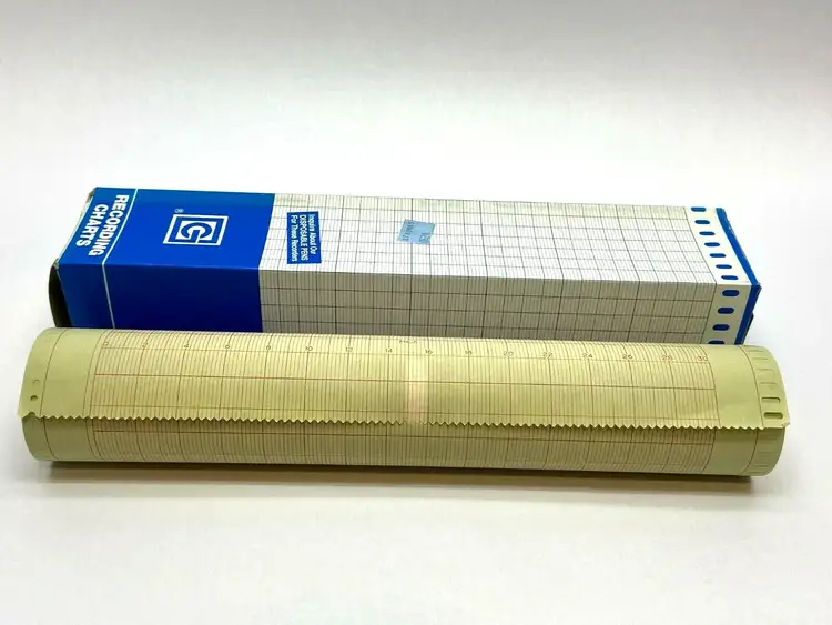 New | in-Stock Graphic Controls Chart Paper Roll 0-30 Range 12-1/8" Wide Miscellaneous Printing & Paper Equipment Michigan US | Maverick Industrial Sales #1410703