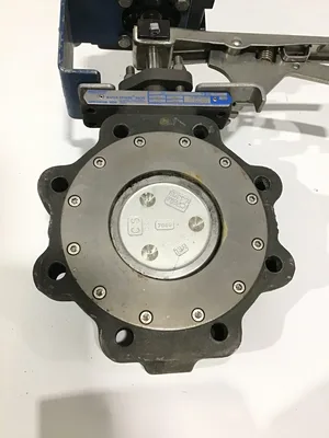 Jamesbury 815L112236TT 4” Wafer-Sphere Valve