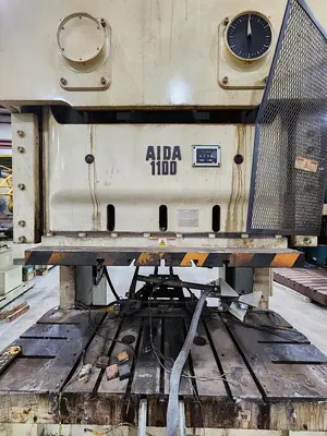 Used AIDA NC2-1100(2)E Gap Frame (OBS) Presses Michigan US | Midwest Press and Automation #1469378