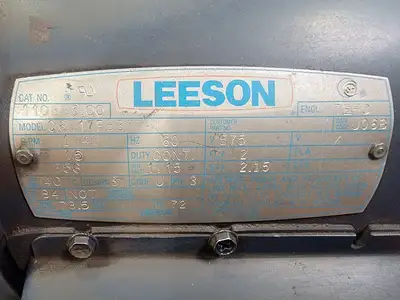 Used LEESON C6T17FB37E Motors (misc) British Columbia CA | Lenmark #248032