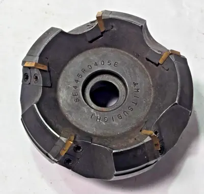 MITSUBISHI SE445R0405E FACE MILL 5" indexable Milling Cutter Carbide Inserts